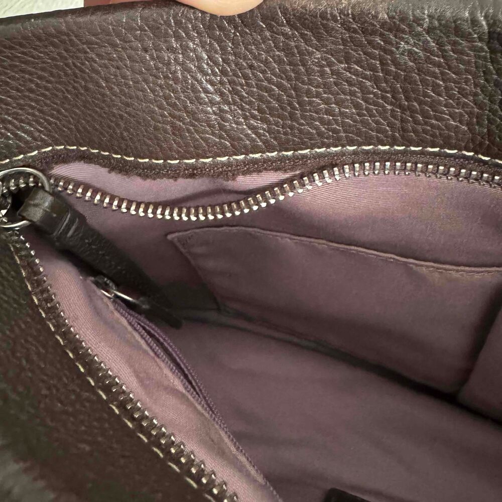 Coach 1941 Leather Crossbody Bag Black Leather Shoulder Handbag Adjustable Strap - Picture 11 of 16